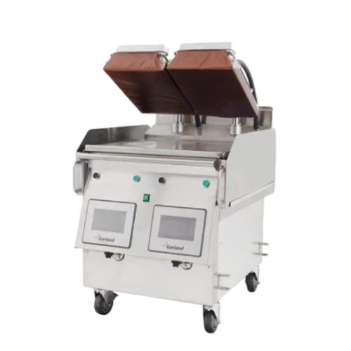 Garland XPG24 Flat Griddle with Two Platens and 23-3/4 in W Griddle Plate