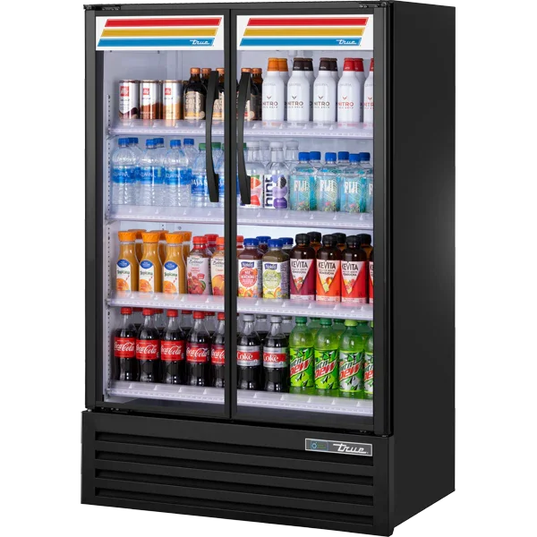 True TVM-36SL-HC~VM03 | 36" 2-Door Refrigerated Merchandiser | 12.9 cu. ft.