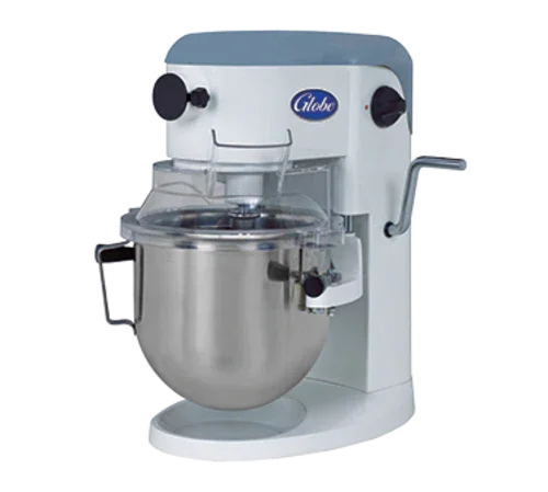 GLOBE SP05 5 qt Planetary Mixer Countertop Model with 10-Speed Gear-Driven Transmission
