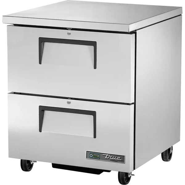 True TUC-27F-D-2-HC | 28" 2-Drawer Undercounter Freezer  7.6 cu. ft.