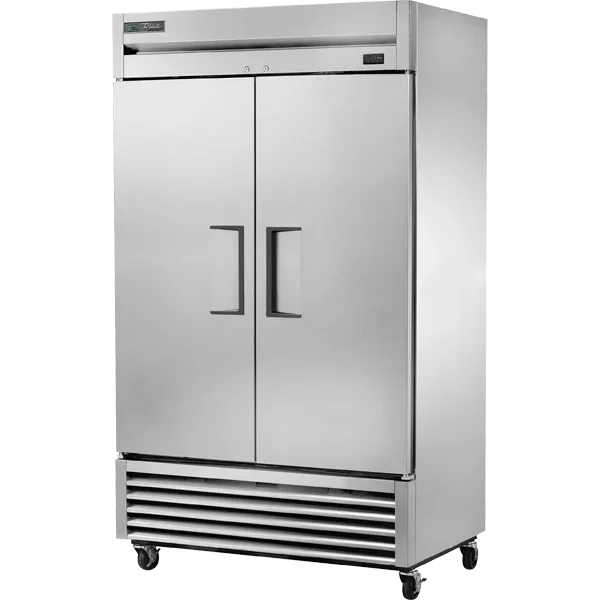 True T-43-HC | T-Series  47" Reach-In Refrigerator  2-Solid Door  Bottom Mounted  38.5 cu. ft.
