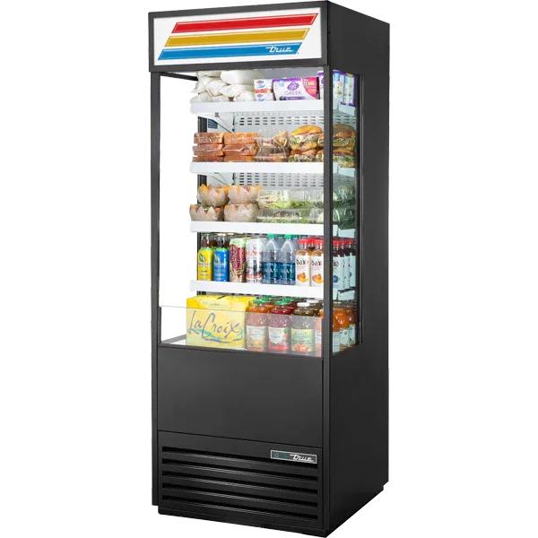 True TOAM-30GS-HC~TSL01 | 30" Open Air Refrigerated Merchandiser | 18.9 cu. ft.