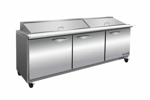 Ikon ISP72M Refrigeration Mega Top Sandwich and Salad Prep Unit 18 cu. ft.