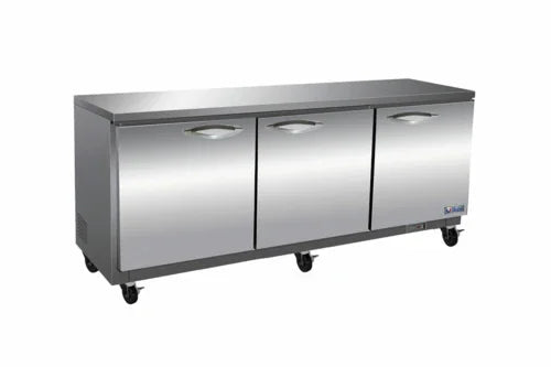 Ikon IUC72R Undercounter Refrigerator with Three Sections and 18 cu. ft. Capacity