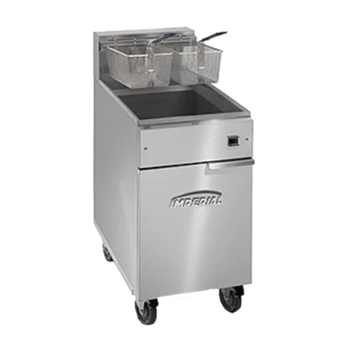 IMPERIAL IFS-75-E Electric Fryer 75 lb Capacity Floor Model with Immersed Elements
