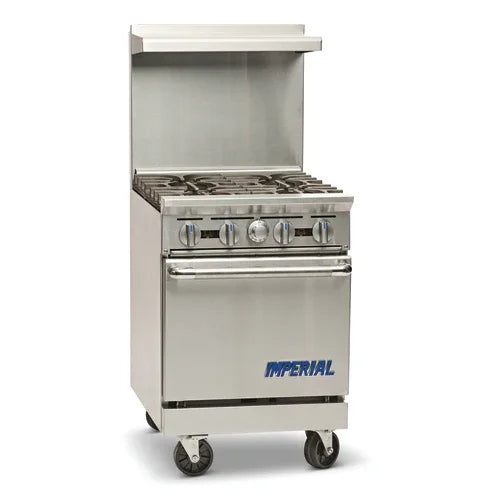 IMPERIAL IR-4 Pro Series Restaurant Range with 4 Open Burners