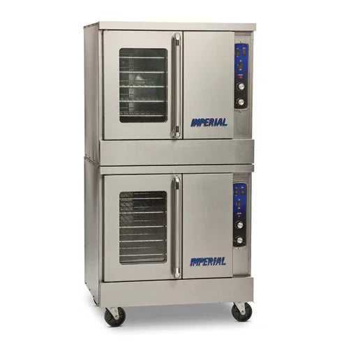 IMPERIAL PCVG-2 convection oven with gas, two decks, digital controls, two-speed fan
