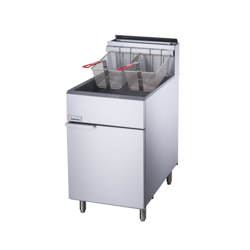 Inferno IF-70 Gas Fryer 70 lb Capacity