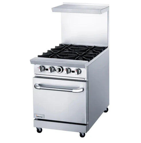 Inferno IR24-4B 24" Gas Range, 4 Burners