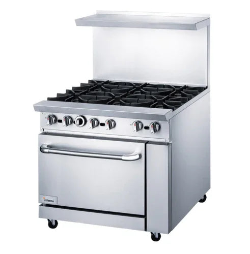Inferno IR36-6B 36" Gas Restaurant Range