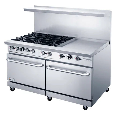 Inferno IR60-6B-24G Gas Range 60" 6 Burners
