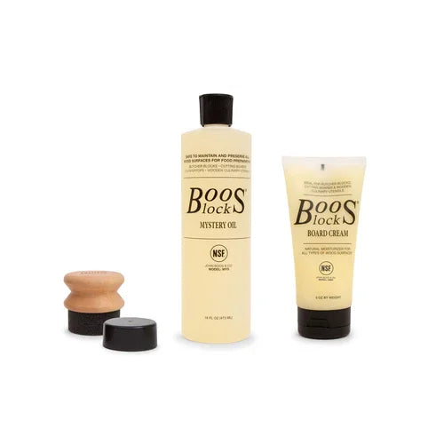 John Boos MYSCRMAPPGP Gift Pack with Mystery Oil and Board Cream