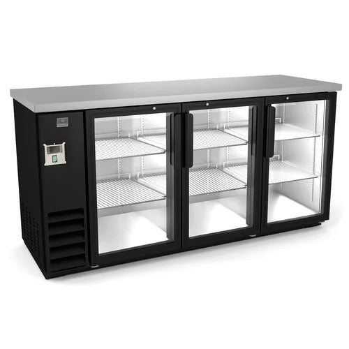KELVINATOR KCHBB72G Back Bar Cooler with Side Mounted Refrigeration and 20" Depth