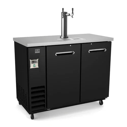 KELVINATOR KCHBBD2D1T Draft Beer Cooler with Side Mounted Refrigeration