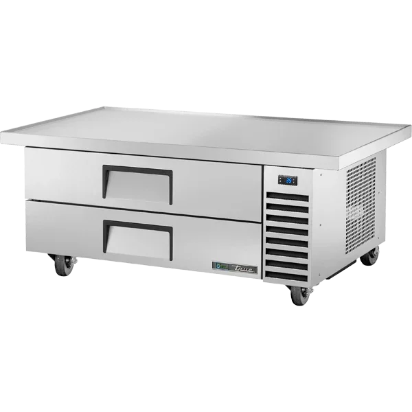 True TRCB-52-60-HC | 60" 2-Drawer Refrigerated Chef Base