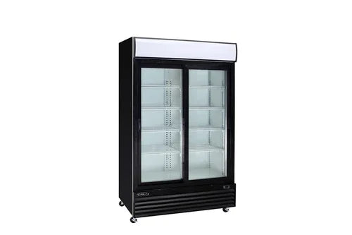 Kool-It KSM-42 Refrigerated Merchandiser with 34.1 cu. ft. Capacity and Dimensions