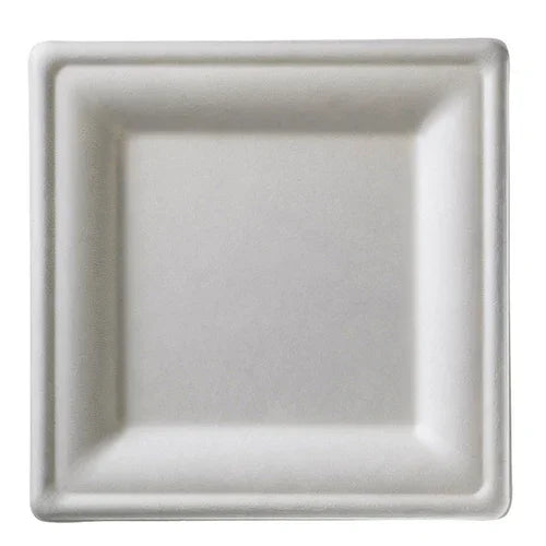 Leone Q2017 Square Biodegradable Disposable Plate 6-2/7 in