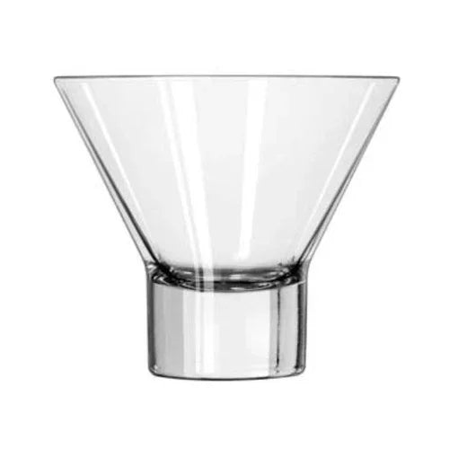 LIBBEY 11057822 Cocktail Glass 7-5/8 oz Series V225 Dimensions: H 3-1/2 in T 4-1/8 in B 1-7/8 in