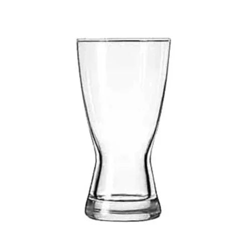 LIBBEY 1181HT Pilsner Glass 12 oz Safedge rim heat treated Hourglass Design