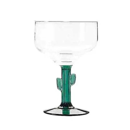 LIBBEY 3620JS Cactus Margarita Glass 16 oz with Juniper Stem and SafedgeÂ® Rim Guarantee