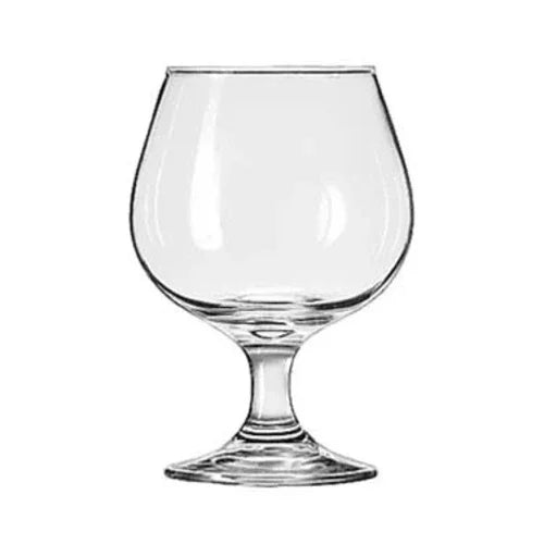 LIBBEY 3705 Brandy Glass 11-1/2 oz Safedge Rim Foot Guarantee Embassy