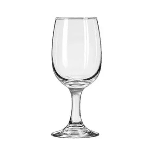 LIBBEY 3765 Wine Glass 8-1/2 oz Safedge Rim and Foot Guarantee Embassy