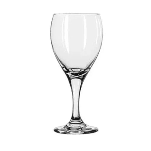 LIBBEY 3911 Goblet Glass 12 oz Safedge Rim and Foot Guarantee Teardrop