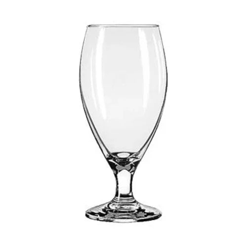 LIBBEY 3915 14-3/4 oz Teardrop Beer Glass with Safedge Rim and Foot Guarantee