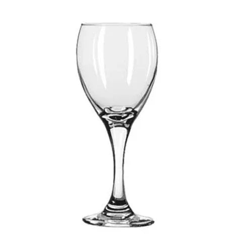 LIBBEY 3965 White Wine Glass 8-1/2 oz with Safedge Rim and Foot Guarantee