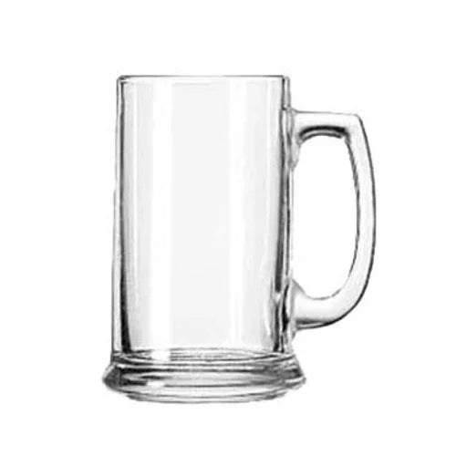 LIBBEY 5011 15 oz. Handled Clear Glass Mug