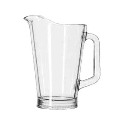 LIBBEY 5260 pitcher 60 oz. glass with dimensions and pack details