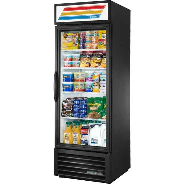 True GDM-23-HC~TSL01 | 27" 1-Glass Door Merchandiser  Bottom Mounted  20.8 cu. ft.