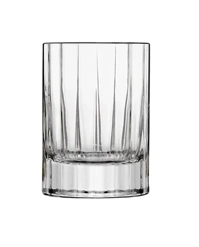 Luigi Bormioli A06794G1102AA02 Liqueur Glass 2.25 oz Faceted Design Machine-Blown