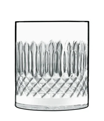 Luigi Bormioli A12769BYL02AA02 Double Old Fashioned Glass 12.75 oz Etched Design