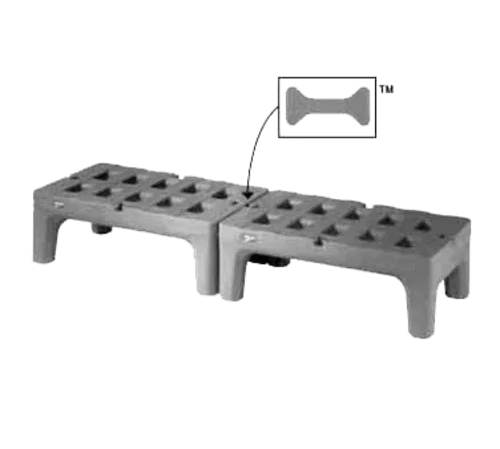 METRO HP2248PDMB Dunnage Rack 22 in x 48 in x 12 in H