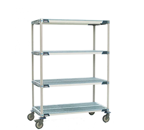 METRO X356EGX3 Mobile Shelving Unit 48 in W x 18 in D x 69 in H