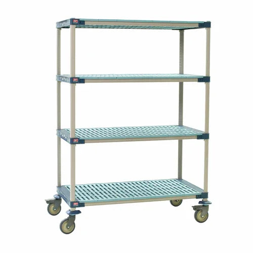 METRO X356PG4 mobile shelving unit four tier 48 in W x 18 in D x 68 in H