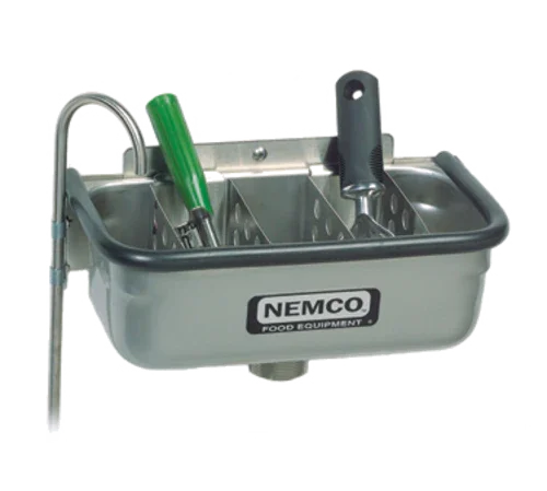 NEMCO 77316-13A Ice Cream Spade Dipper Well with Spigot