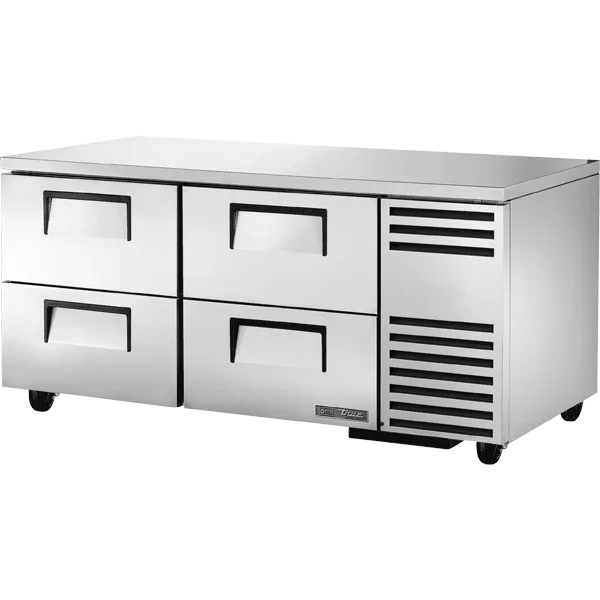 True TUC-67D-4-HC | 67" 4-Drawer Deep Undercounter Refrigerator  20.6 cu. ft.