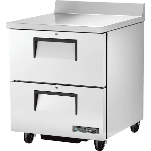 True TWT-27D-2-HC | 27" 2-Drawer Work Top Refrigerator  7.6 cu. ft.