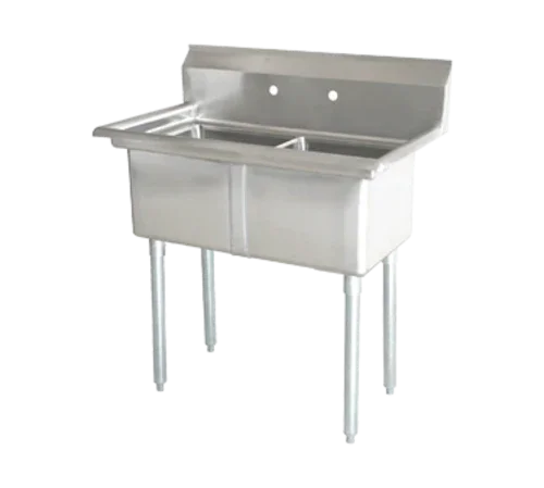 Omcan 22119 Pot Sink 24"x24"x14" Bowls