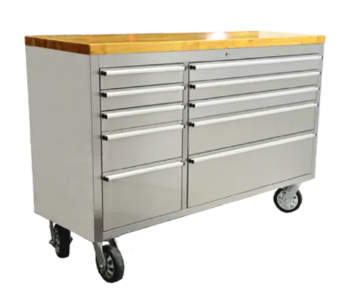 Omcan 40463 Mobile Work Bench 55”x18”