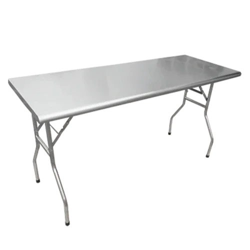 Omcan 41231 Folding Table 72"x24" Stainless Steel