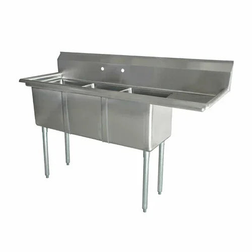 Omcan 43788 Pot Sink 24"x24"x14" Bowls