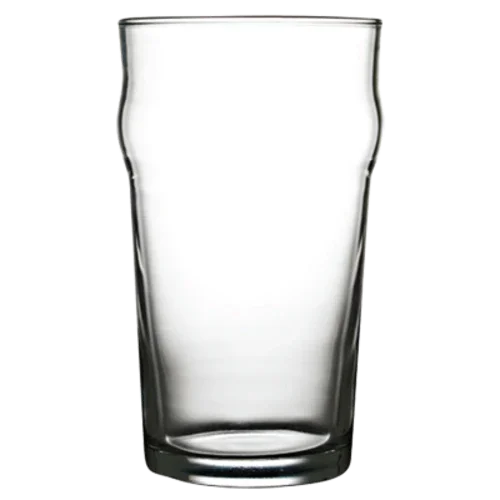 Pasabache PG42997 Pasabahce Nonic Pub Glass, 20 oz. (590ml), 6 in H, (3-1/2 in T 2-3/4 in B), full