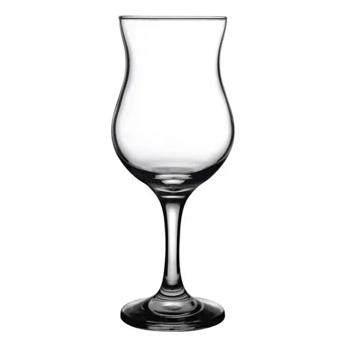 Pasabache PG440038 Pasabahce Capri Poco Grande Hurricane Glass, 13 oz. (384ml), 8 in H, (3 in T 2-3