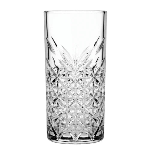 Pasabache PG52800 Pasabahce Timeless Long Drink Glass, 15 oz. (445ml), 6-1/4 in H, (3 in T 2-3/4 i
