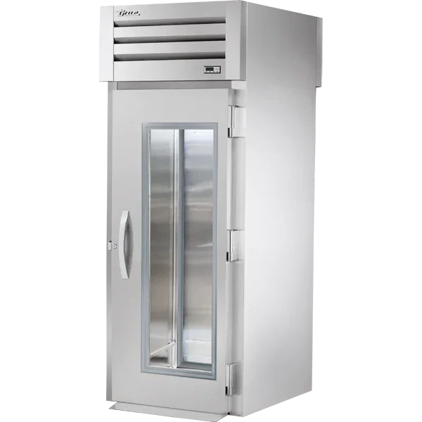 True STR1RRT-1G-1S | SPEC SERIES® | 35" 1-Glass Door Roll-Thru Refrigerator  Stainless Steel