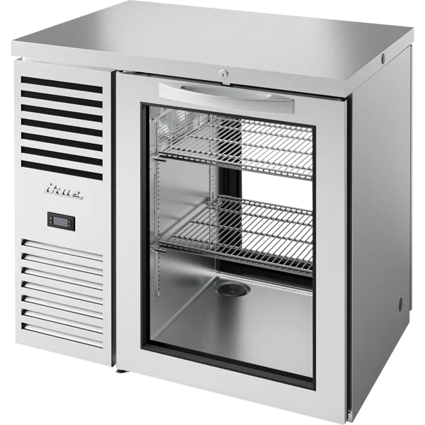 True TBR36-PTSZ1-L-S-G-G-1 | 36" Pass-Thru Single Zone Refrigerator 7.41 cu. ft.