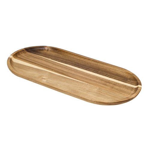 Browne 571680 Serving Board, 16 in  x 8 in , acacia wood, food-safe protective mineral oil sea